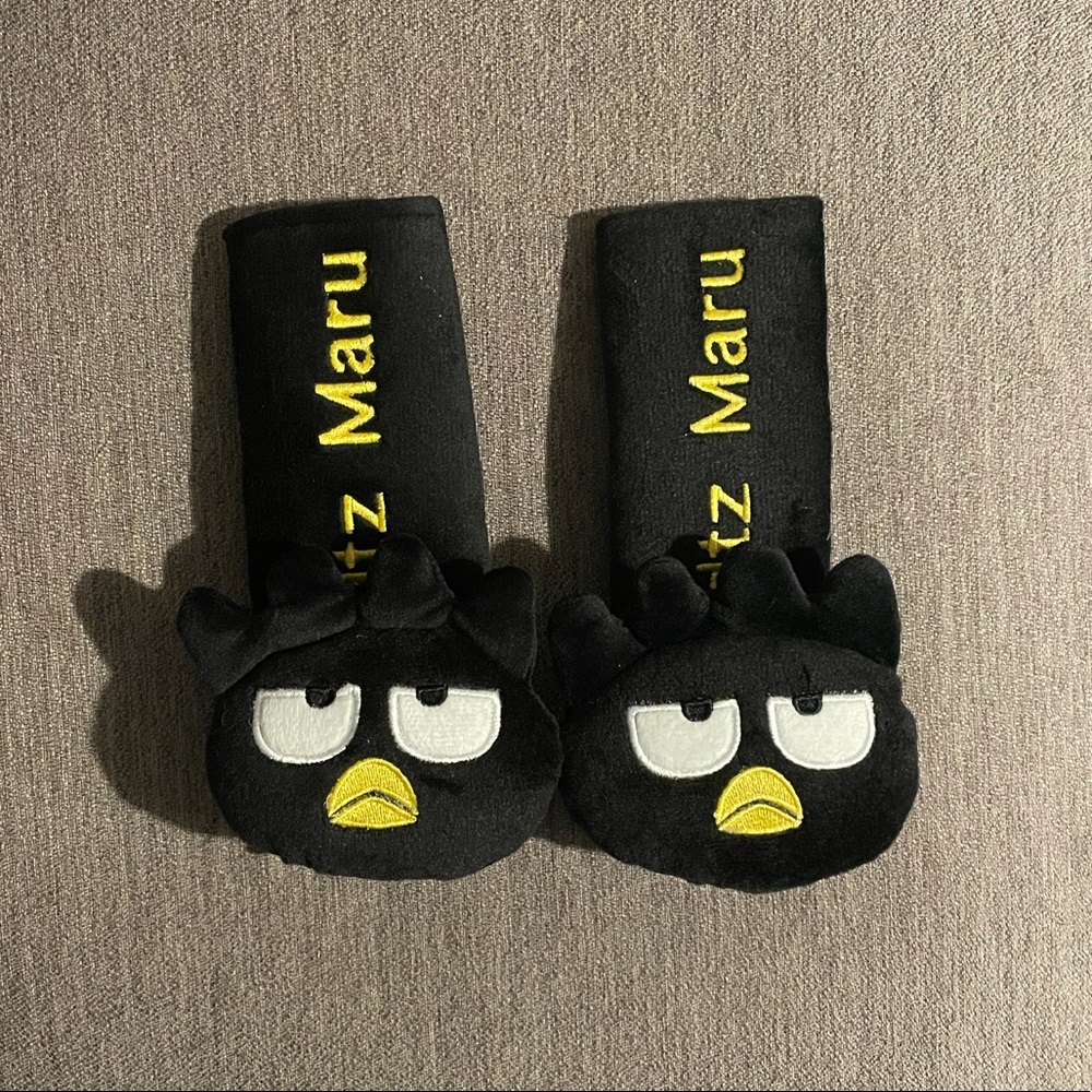 Bad Badtz Maru XO Seatbelt Covers Set